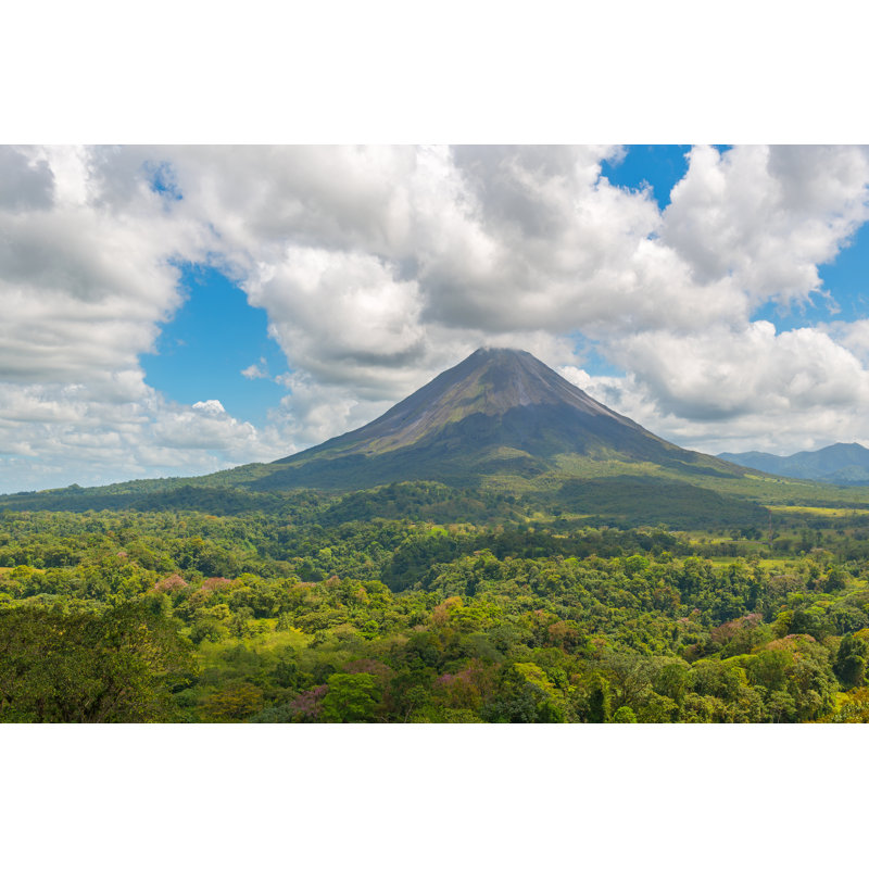 Arenal Volcano Landscape by Sl - Wrapped Canvas Print, 30.48cm H x 45.72cm W