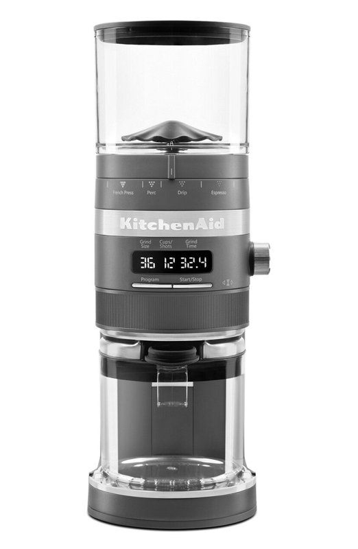 KitchenAid® Burr Coffee Grinder, Matte Charcoal Gray