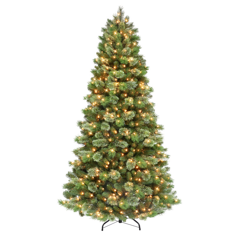 7.5 Ft. Pre-Lit Oklahoma Pine Artificial Tree