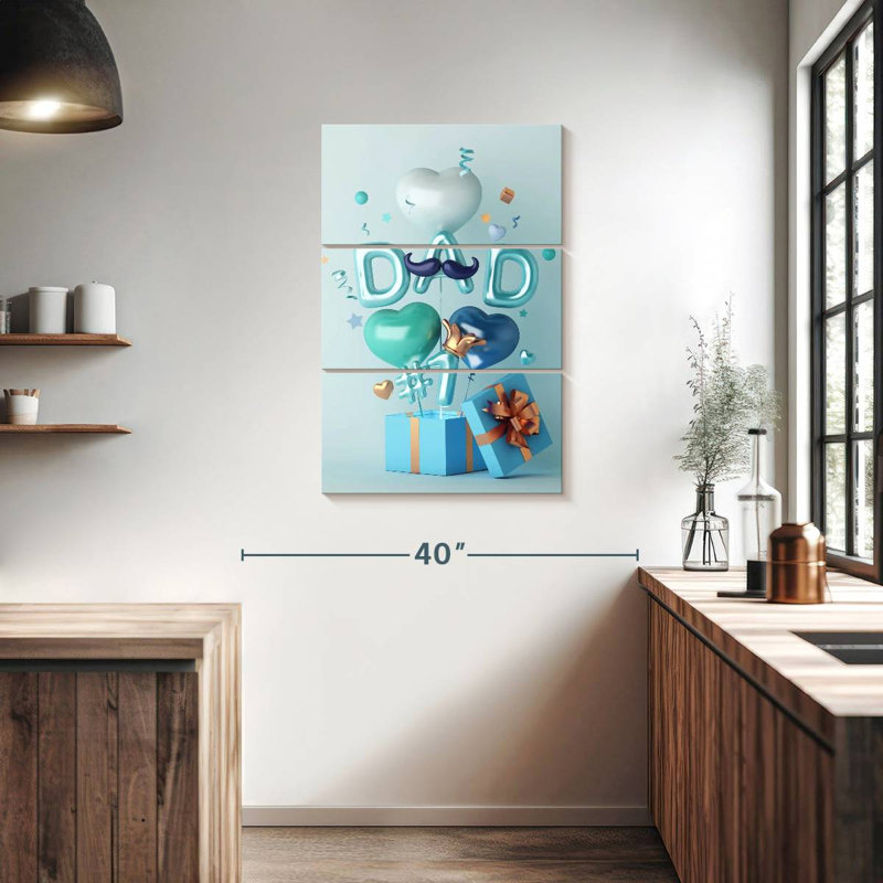 Lelend Father's Day Surprise, 38" H x 24" W