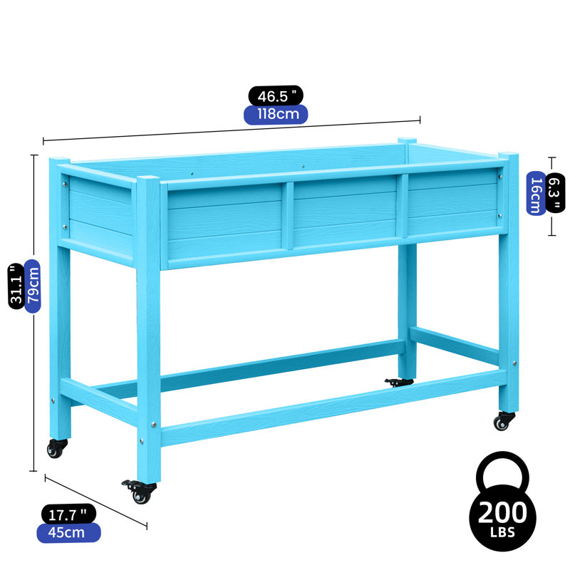 Jardinière Darikson, Bleu