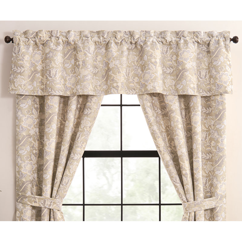 Hannah Floral Tailored Window Valance