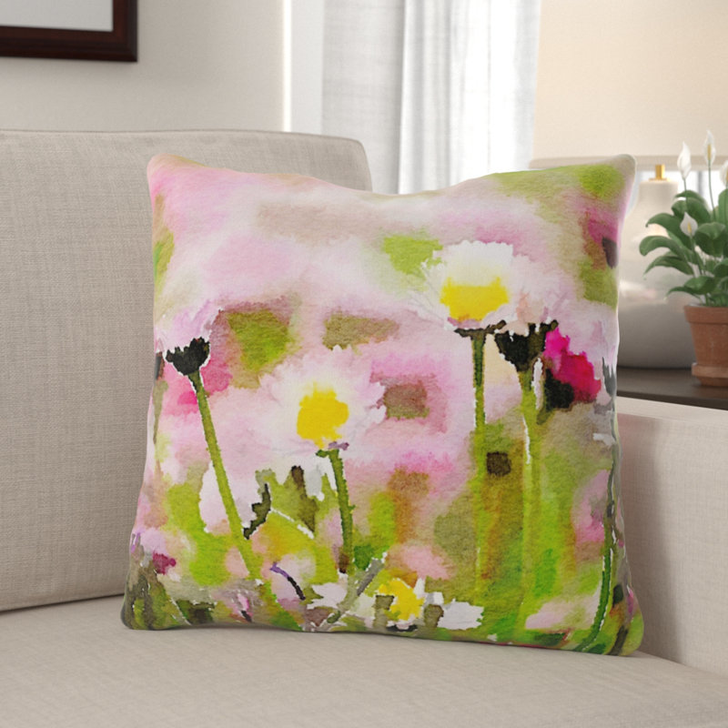  Housse de coussin carré et insert, Intérieur, Microsuède