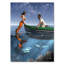 «A Mermaid and Her Pets», art sur toile-31386280