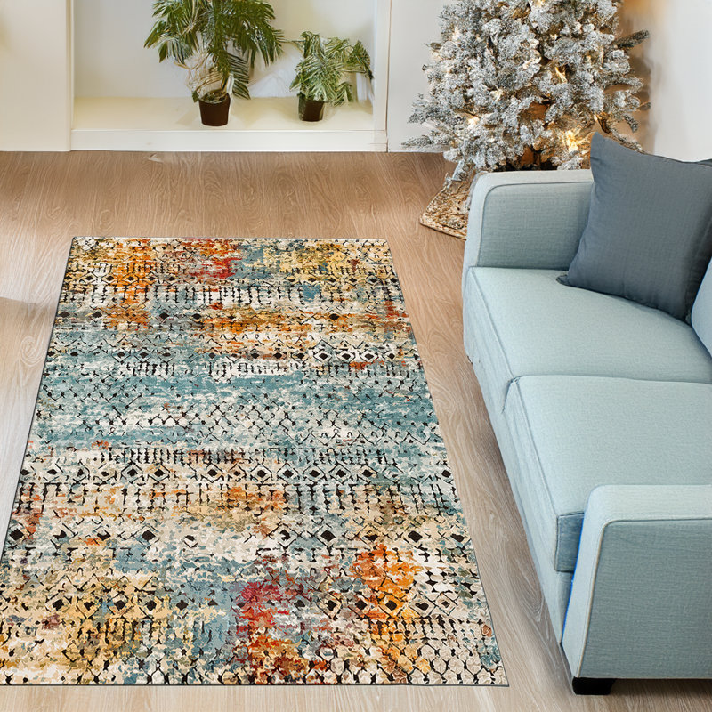 Tapis rectangulaire Yonas