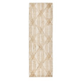 Tustin Abstract Area Rug in Ivory