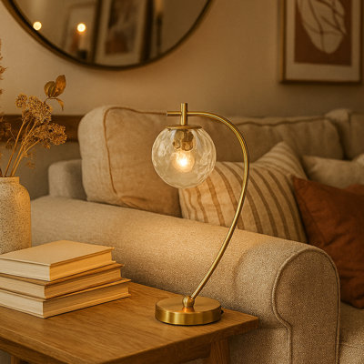 Niels Metal Arched Lamp