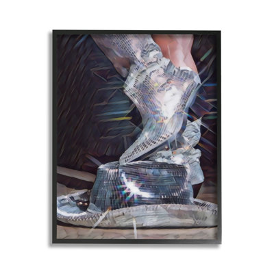 DiscoSparklesCowgirlGicleeArtbyJesseKeith