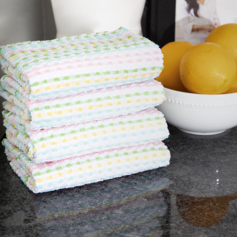 RITZ Cotton Pebble Bar Mop Towels, Spring