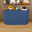 Buffet en bois avec tablettes et tiroirs de rangement-1597422419
