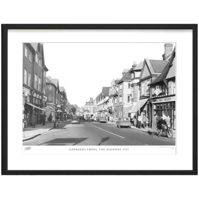 Gerrards Cross, The Highway 1957 by Francis Frith - Single Picture Frame Print