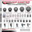 6 Inch  Polyurethane Swivel Bolt Hole Caster Set with 2 Total Lock Brake/SCC-BHTTL20S614-PPUB-2-S-2