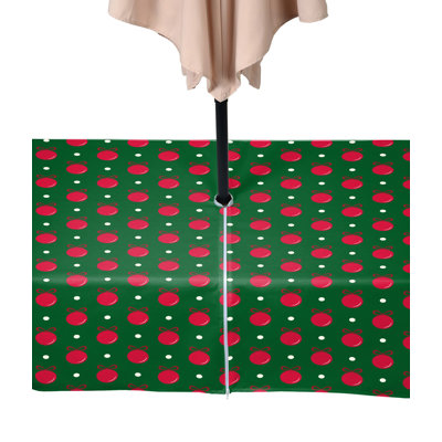 Christmas Ornaments Water Repellent Tablecloth