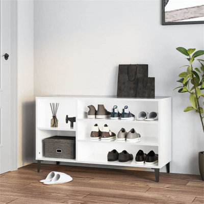 Aubreir Faux Leather Upholstered Bench