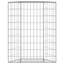 Lit surélevé en acier galvanisé Trapezium Gabion-1295722151