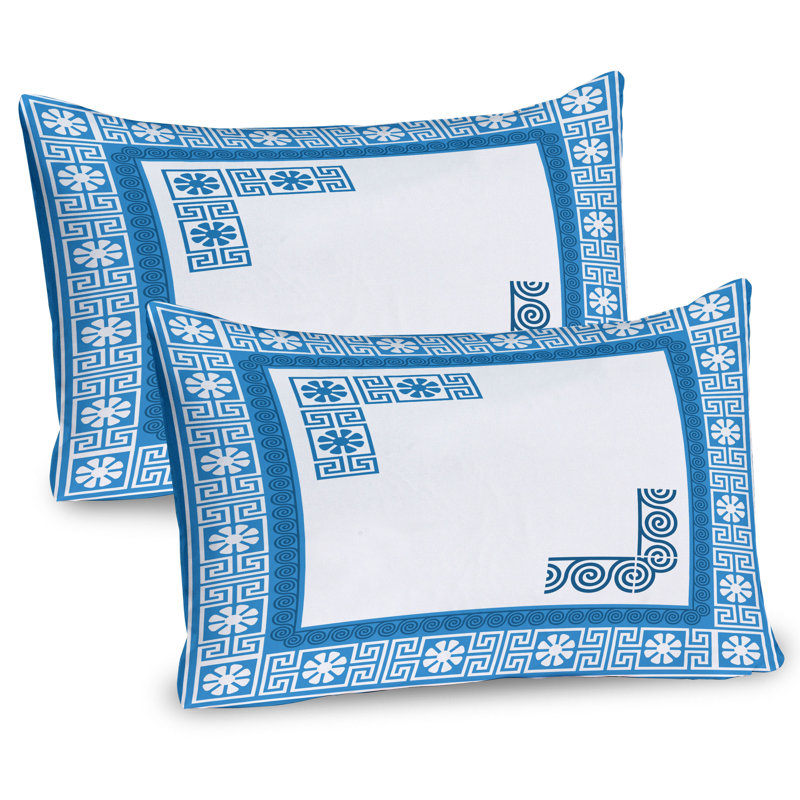 Ensemble de 2 taies décoratives à motif floral antique Ambesonne, H 20 po x l 36 po