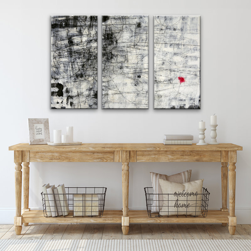 Forgiven par Norman Wyatt Jr. - Ensemble de 3 reproductions sur toiles tendues, H 40 po x l 20 po x p 1,5 po