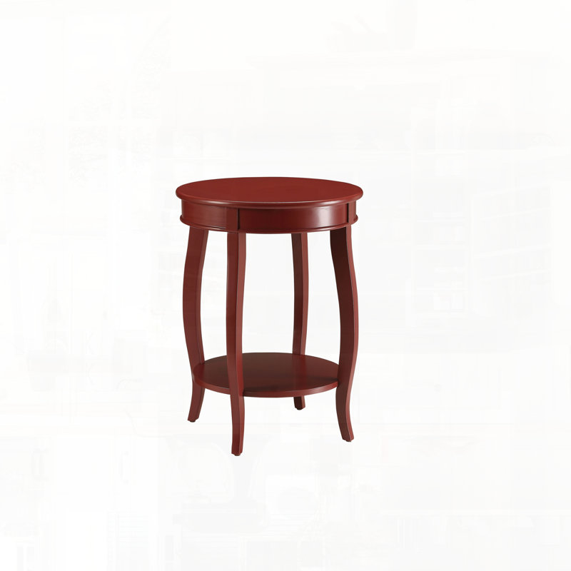 Table de bout Aberta, Rouge