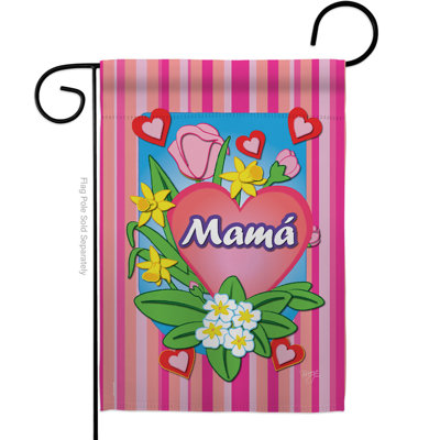 Drapeau de jardin 18,5 x 13 po