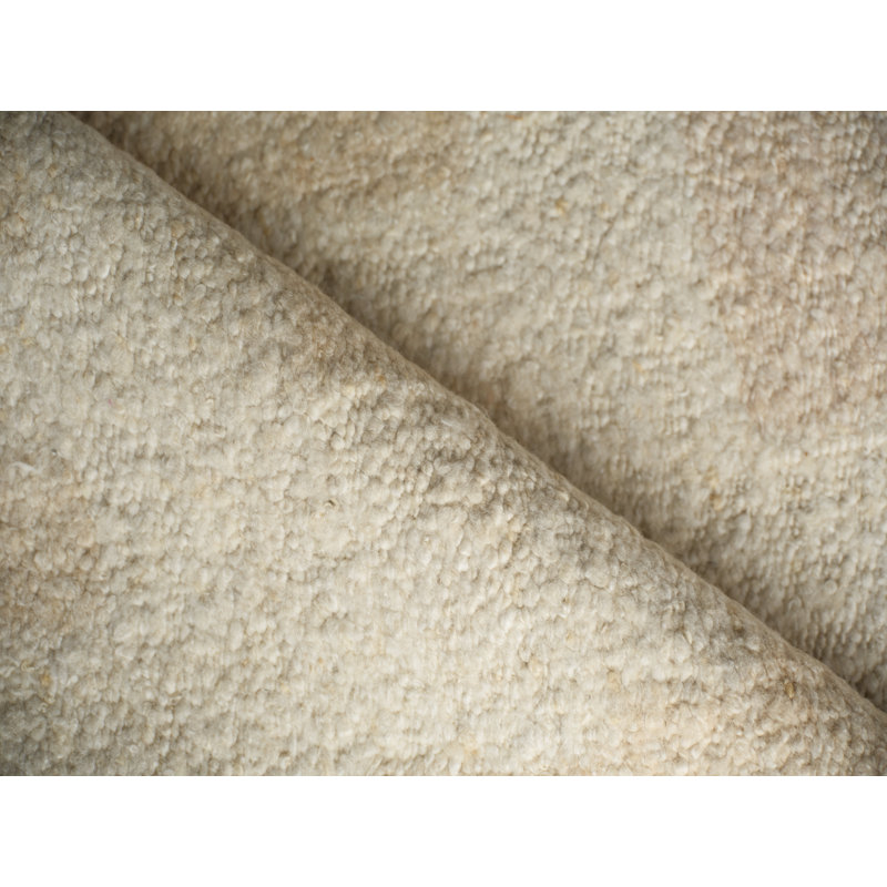 Sunstone flatweave Wool Ivory/Beige Area Rug, 12'X15'