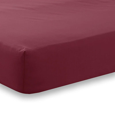 Adalira Cotton Blend/Polyester Plain Weave / Muslin Fitted Sheet