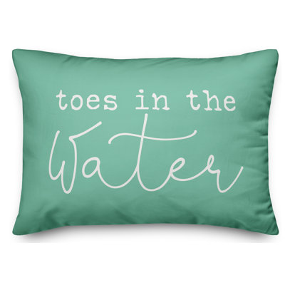 Outdoor Reversible Throw Pillow