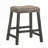 Rustic Backless Counter Stool with Nailhead Trim-1260730384