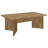 Lama Dining Table, 84 Inch Rectangular Top, V Shape Pedestal Base, Brown