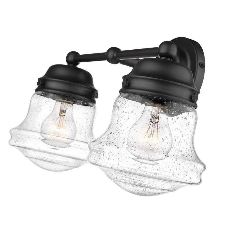 Lucas 2 - Light Dimmable Vanity Light, Matte Black