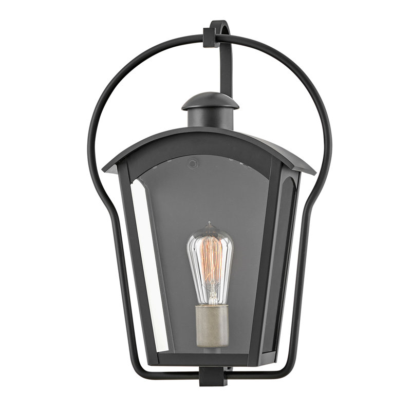 Yale Medium Wall Mount Lantern, 17.7" H x 12" W x 7.5" D