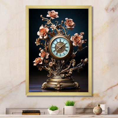 Fantastique jardin d'horlogerie II sur toile