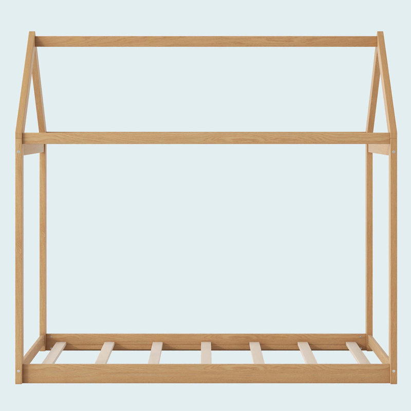 Lit simple en bois, Bois