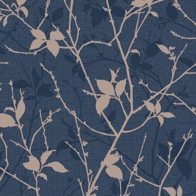 Boutique Belle Geometric Wallpaper, Blue