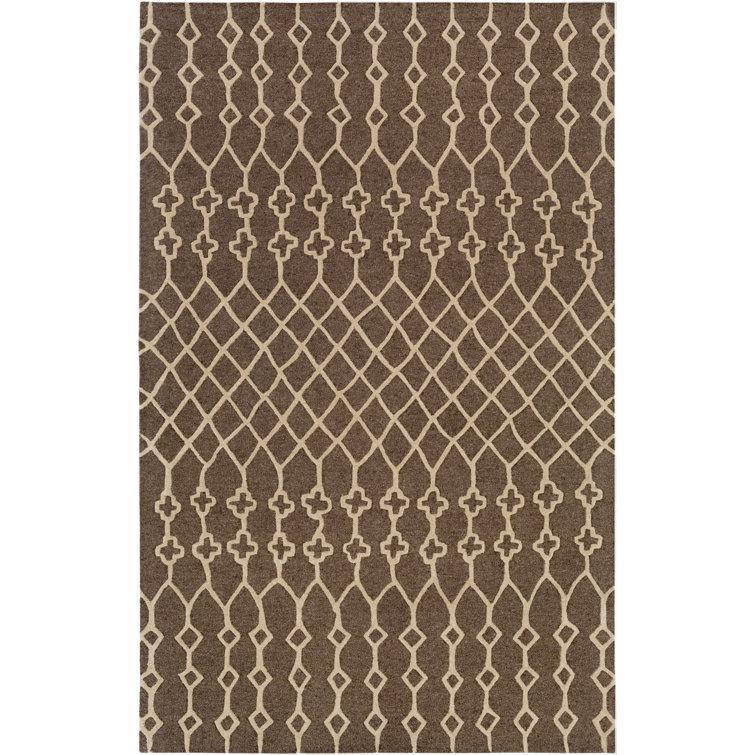 Littrell Wool Geometric Indoor Rug