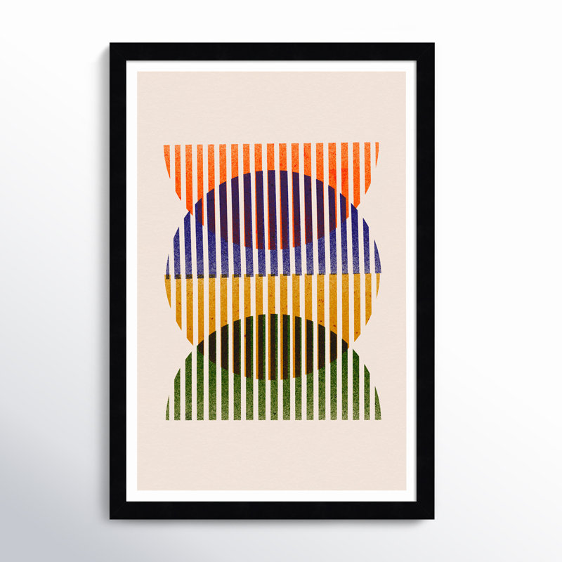 «Pelaghia In and Out» par Treechild, impression sur bois encadrée, Noir, H 21 po x l 15 po