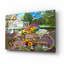 Art mural en verre B and B Birds 1-4 'par Bigelow-2126335122