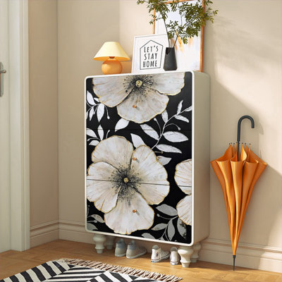Tarshia Solid Wood Accent Cabinet