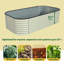 Lit de jardin surélevé modulaire en acier galvanisé 9 en 1 Heise-267280927-248353388