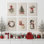 Ensemble de 6 impressions sur toile Yuletide Treasures