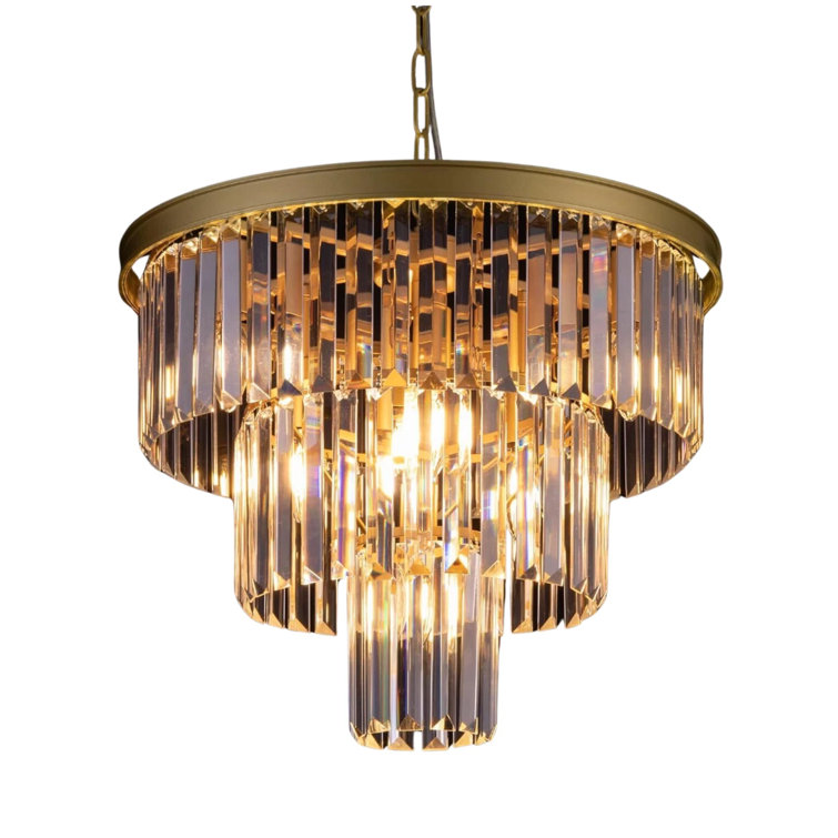 6-Light Crystal Chandelier