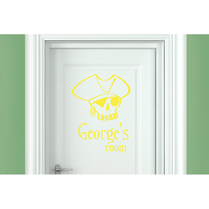Nautical & Beach Wall Decal, Bright Yellow