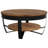 vidaXL Coffee Table Honey brown and black