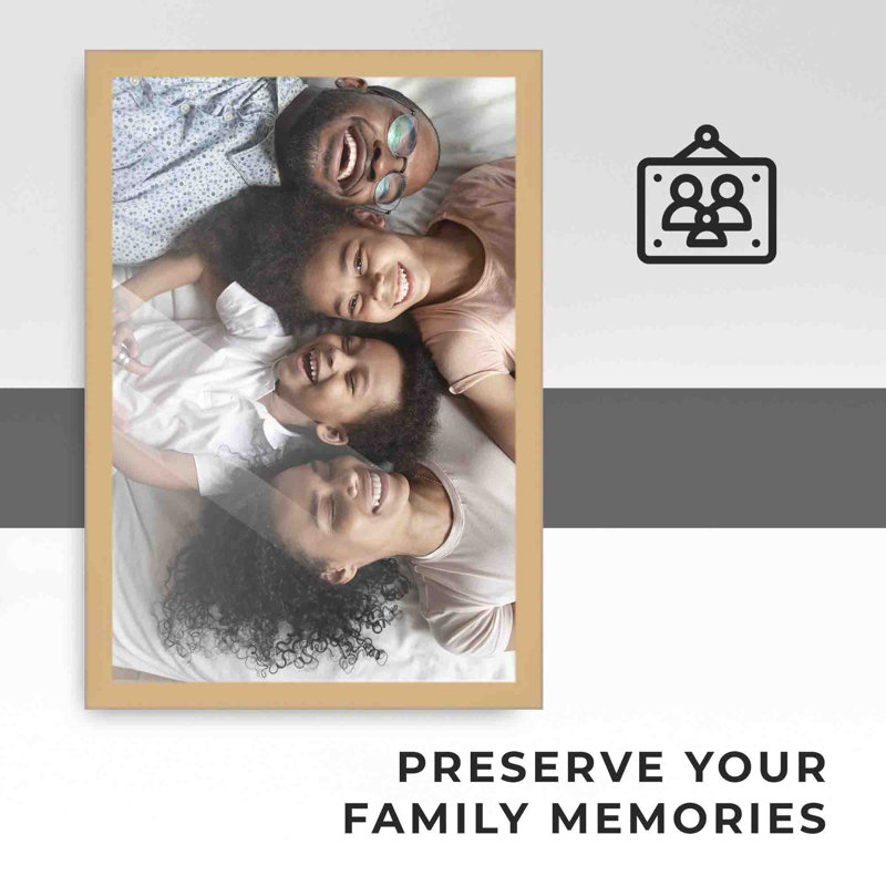 Wood Matte Picture Frame, 28" x 36", Brown