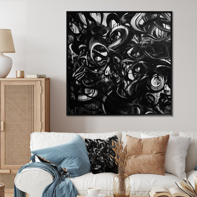Nithila " Black And Graffiti Of Marble II "