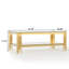 Top And Bottom Double Layer Tempered Glass Coffee Table And Mirror Finished Stainless Steel Frame-1911205323-1911205327