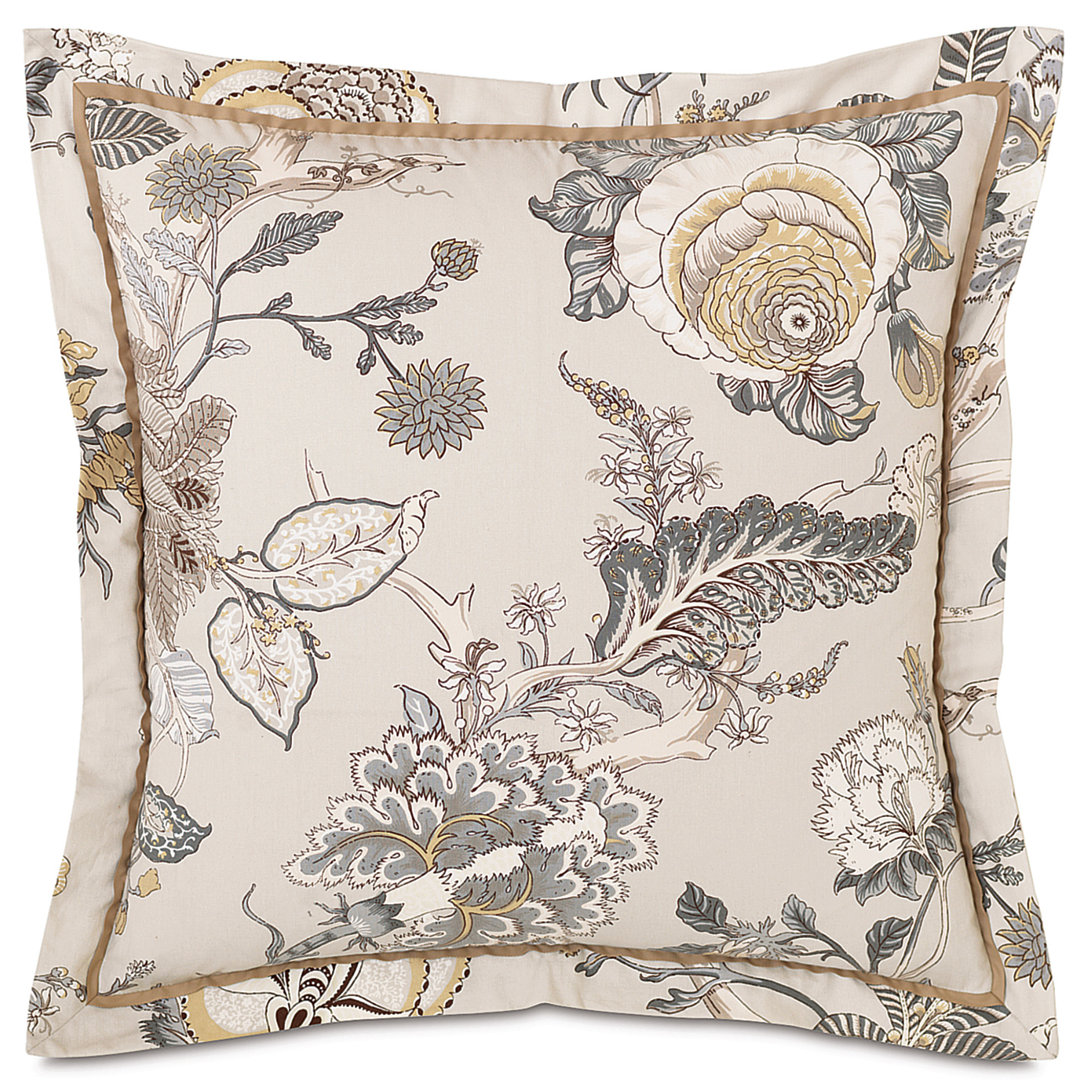 Edith Cotton Floral Sham Eastern Accents