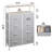 Chaseburg 8-Drawer Dresser With Open Media Shelf, 45.9'' Tall Dresser With Wooden, Storage Tower With Sturdy Frame, Chest of Drawer For Closet, Hallway-1772750934