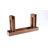 63" Narrow Rustic Sofa Table and Entryway Console in Deep Wood Grain-487469937