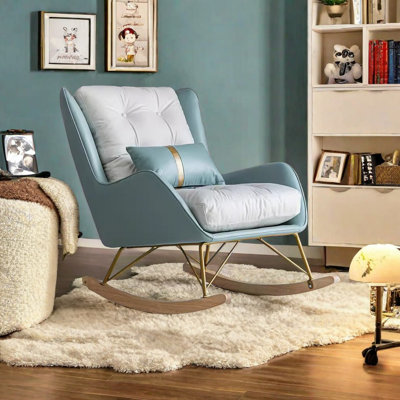 Chaise berçante nordique légère Light Luxury