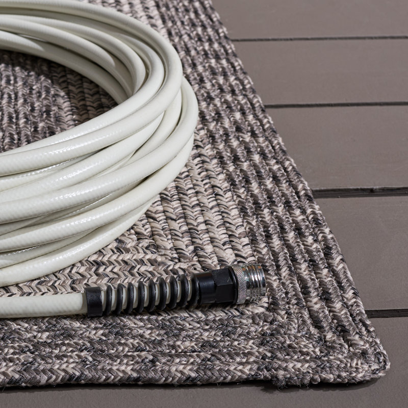 Braided 265 Hand Woven Performance Machine Washable No Pattern Rug, Rectangle 8' x 10'